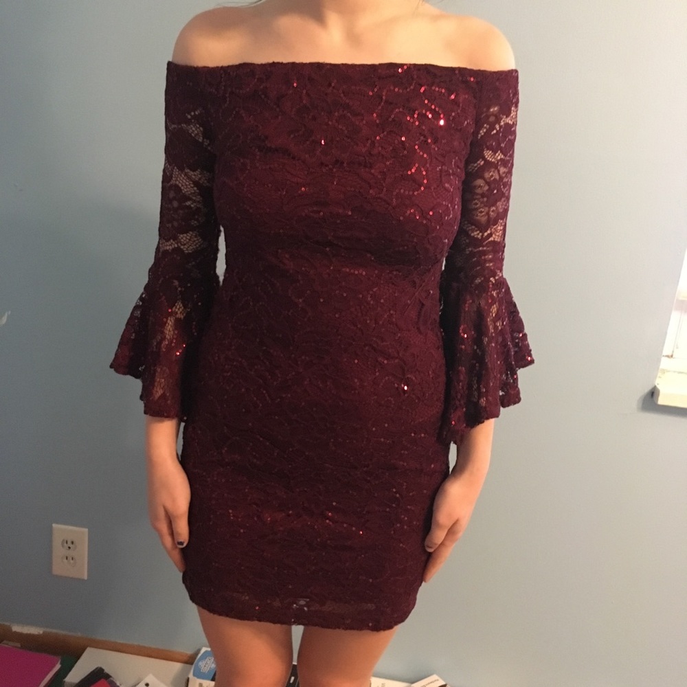 Off the Shoulder with some sparkle